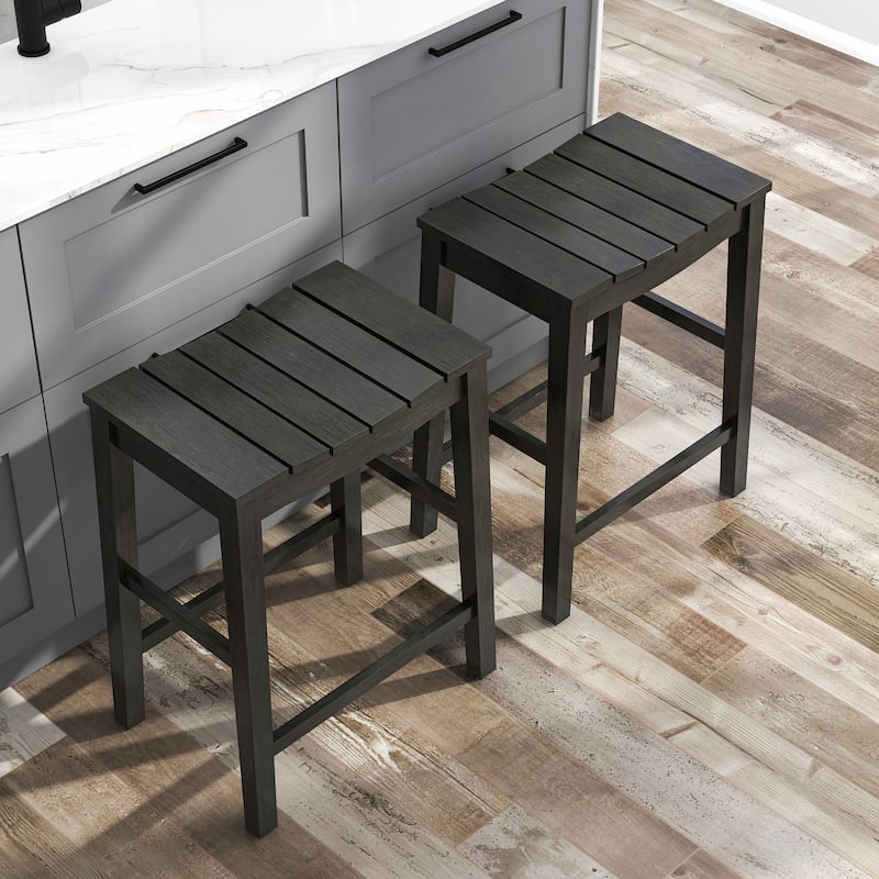 Tarala Farmhouse Counter Height Stool (Set of 2) by Furniture of America