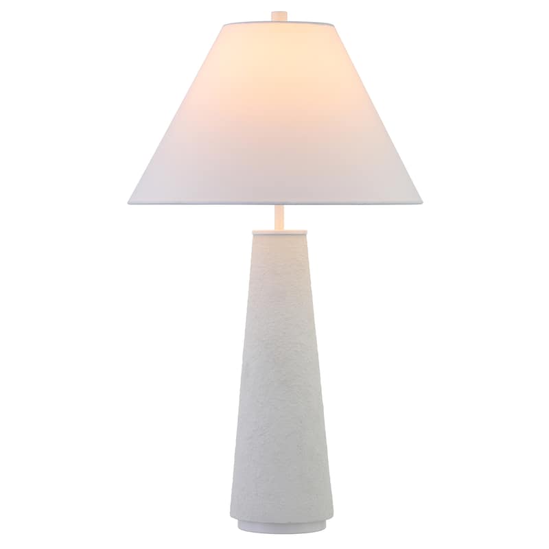 Ingalls 28" Tall Monochrome Table Lamp with Fabric Shade