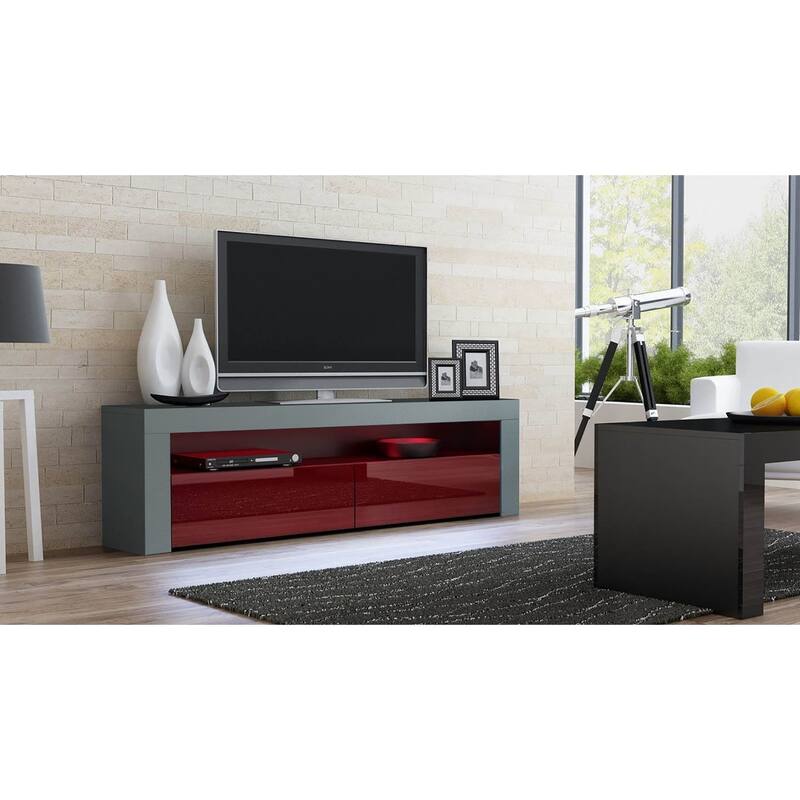 Milano Classic Modern 16-color LED 63-inch TV Stand