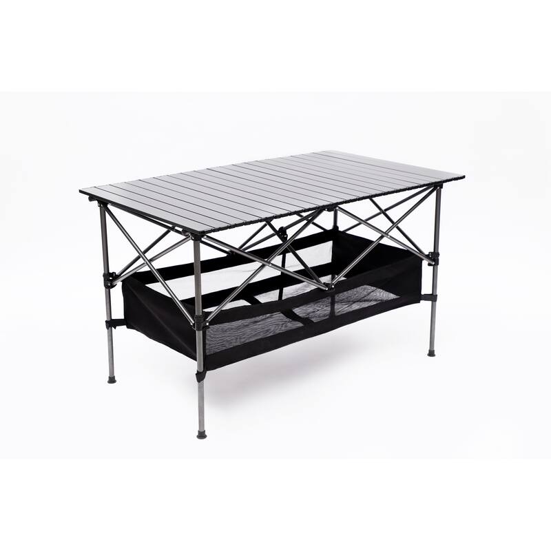 3-Piece Bistro Set Outdoor Patio Conversation Set with Folding Outdoor Table and 2 Lounge Chair for Bistro and Balcony