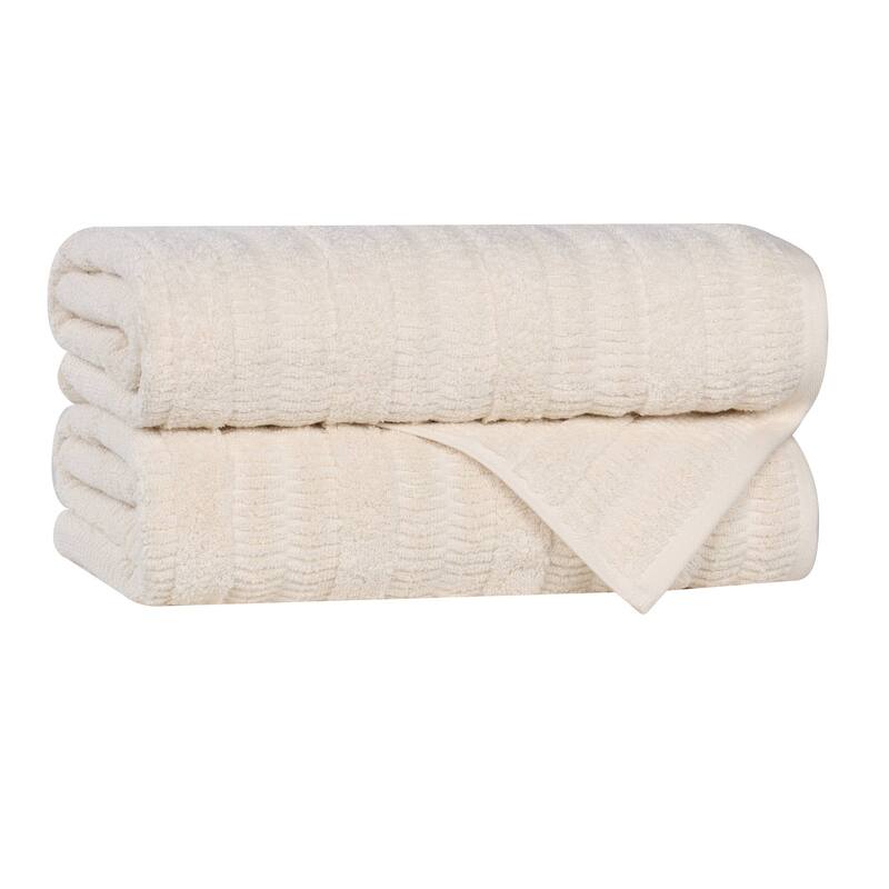 Superior Mika Smart Twist Cotton Bath Towels, Set of 2