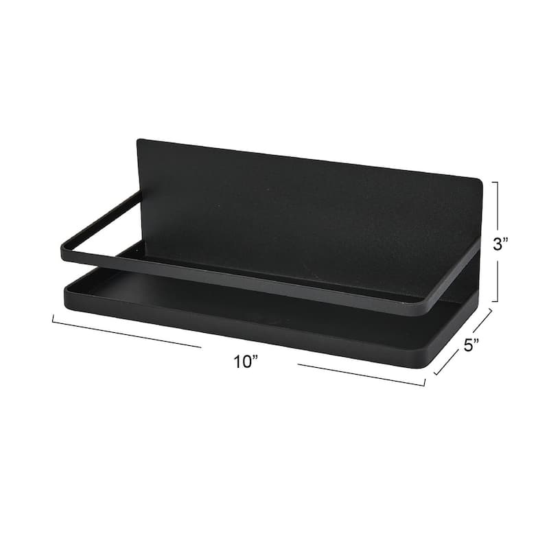 Household Essentials Metal Magnetic Spice Organizer - 9.6"L x 4.5"W x 3.4"H