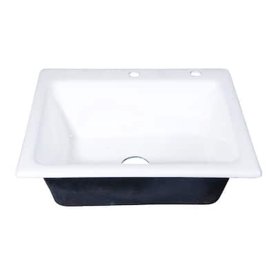 Kingston Brass GT252292 Towne 25" Undermount Single Basin Cast Iron