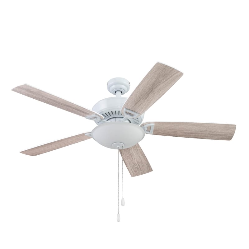 52" Prominence Home Montlake Indoor Ceiling Fan, Brushed Nickel - 52