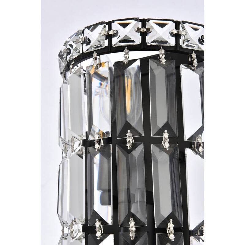 Somette 'Lausanne' 2-light Royal Cut Crystal