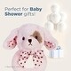preview thumbnail 5 of 4, Bearington Baby Wiggles 5.5" Pink Plush Dog Ring Rattle