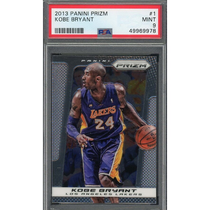 kobe bryant basketball card panini