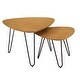 preview thumbnail 6 of 21, Middlebrook Arendal Guitar Pick Nesting Table Set