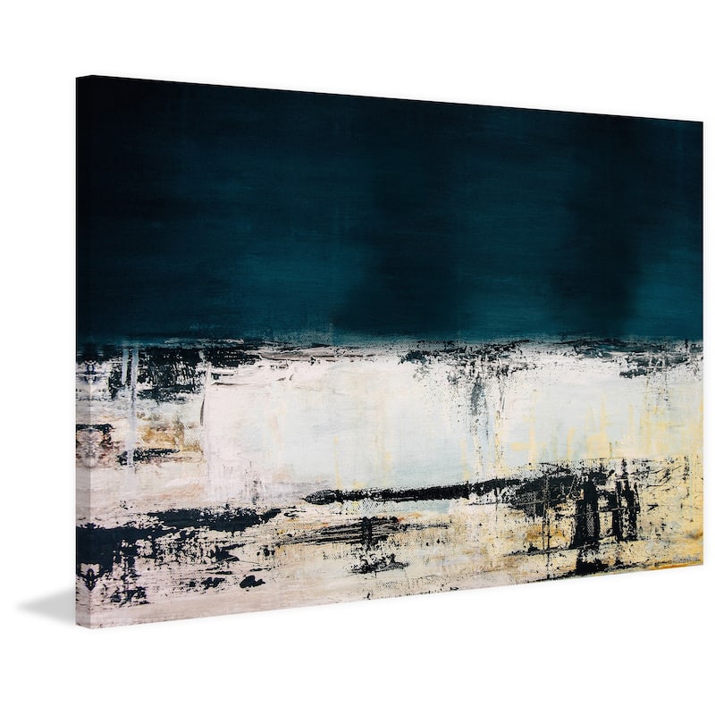 Dark and Stormy Print on Wrapped Canvas