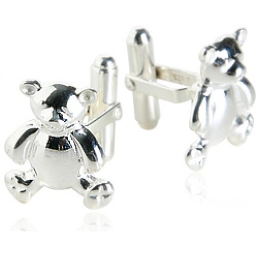 teddy bear cufflinks