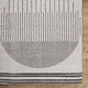 preview thumbnail 35 of 34, Livabliss Scandinavian Fossay Shag Stripe Washable Area Rug