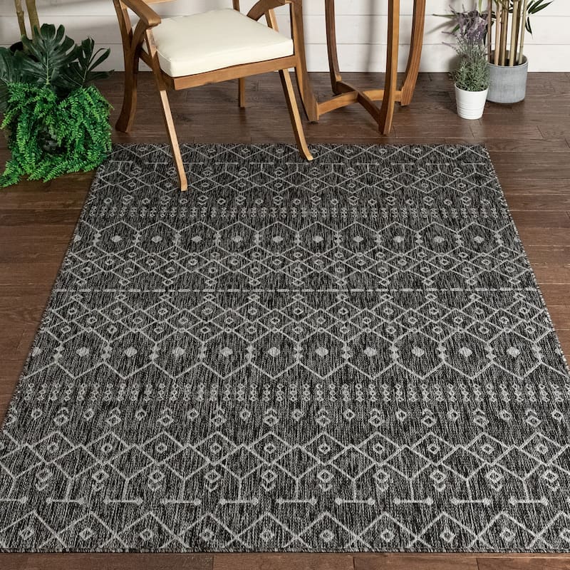 Well Woven Medusa Nord Indoor Outdoor Area Rug