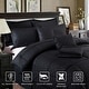 preview thumbnail 6 of 7, 10 Piece Black Plaid Comforter Set Bed In A Bag