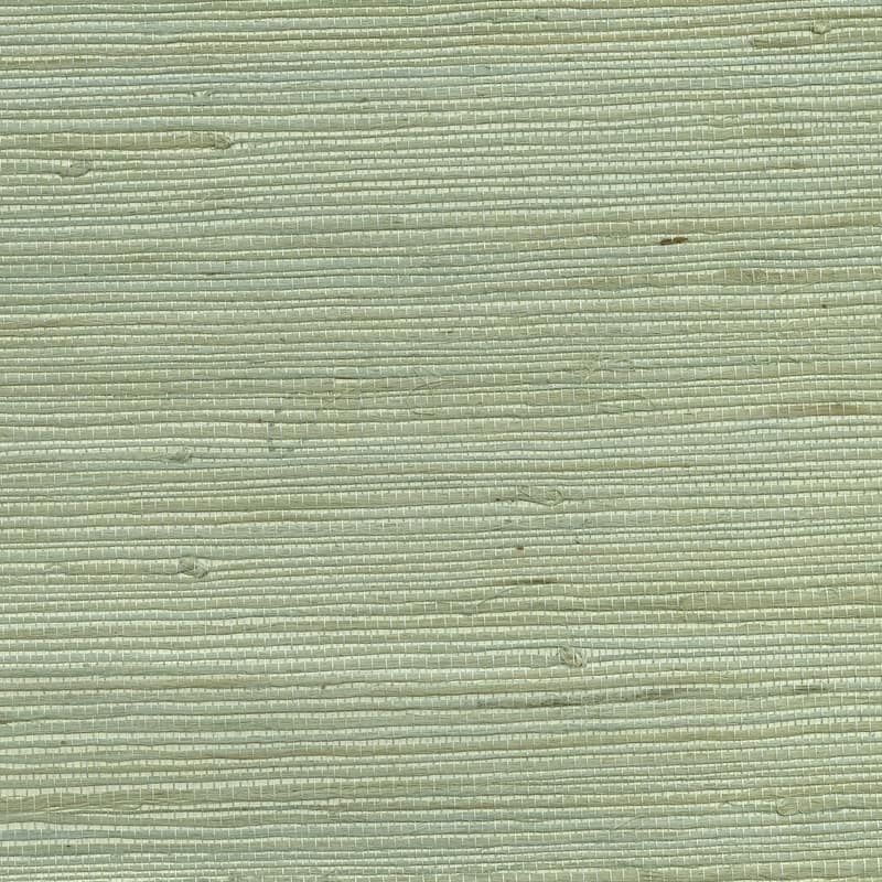 Advantage Battan Soft Green Grasscloth Wallpaper - 36in x 288in x 16.025in