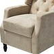 preview thumbnail 78 of 87, Debora Wingback Button Tufted Push-back Recliners Set of 2 by HULALA HOME