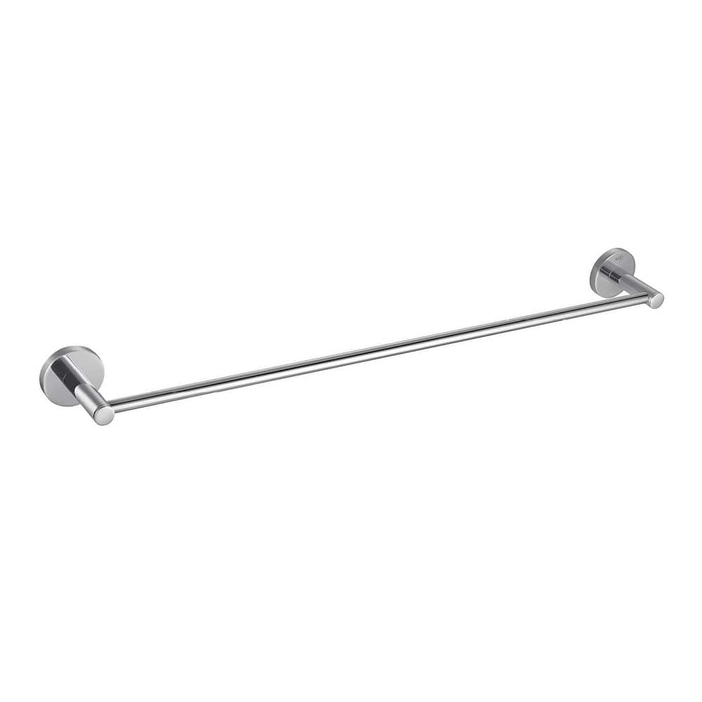 Circular 24 inch Bathroom Towel Bar