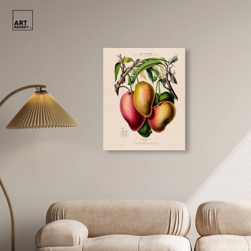 Mangoes by Etienne Denisse Canvas by Art Remedy, Gallery Wrapped