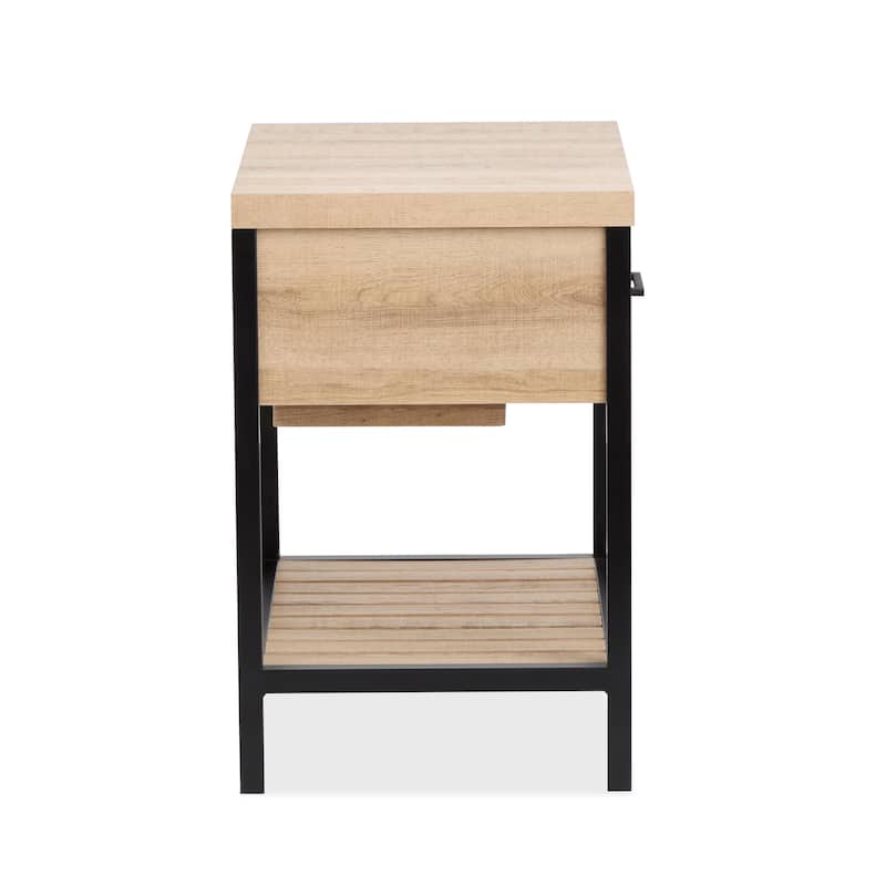 Magnussen Home Bastain Putnum Ivory Open Nightstand
