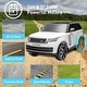preview thumbnail 5 of 6, Ride On Car Licensed Land Rover w/Remote Control White