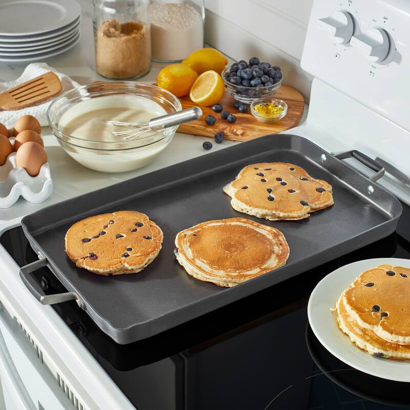 Select by Calphalon HardAnodized Nonstick DoubleBurner Griddle N/A