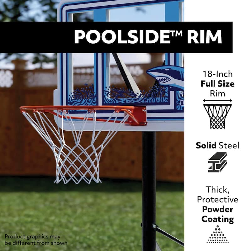 Lifetime Poolside Basketball System - 44"