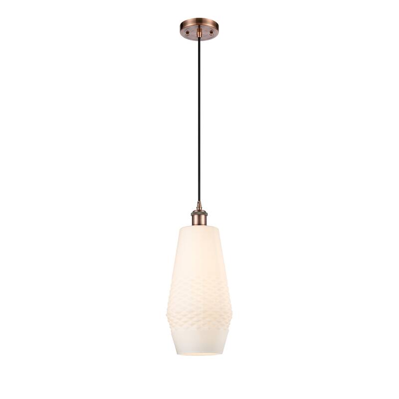 Innovations Lighting Windham - 1 Light 7" Cord Hung Mini Pendant