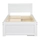 preview thumbnail 18 of 34, Twin/Full Size Platform Bed,Wooden Storage Bed Frame,Nosie Free
