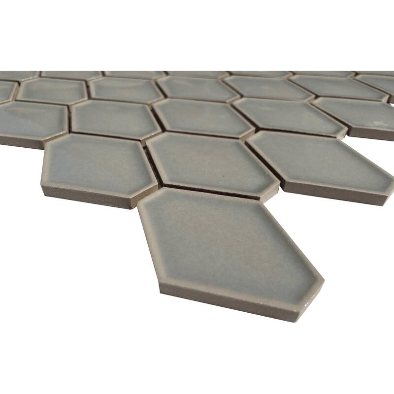 Century Clipped Diamond Porcelain Mosaic Tile