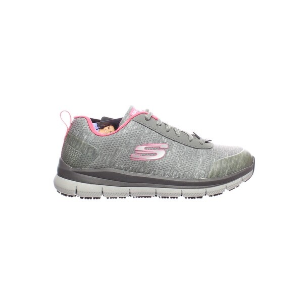 Skechers Womens Hc Pro Sr Gray/Pink 