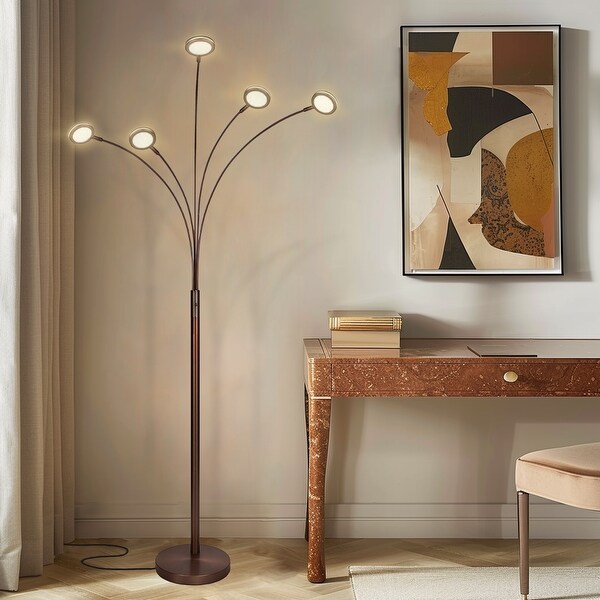 5 light led floor lamp sale