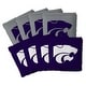 preview thumbnail 1 of 3, Kansas State Wildcats NCAA Dual Sided Pro Stop & Slide Cornhole Bags