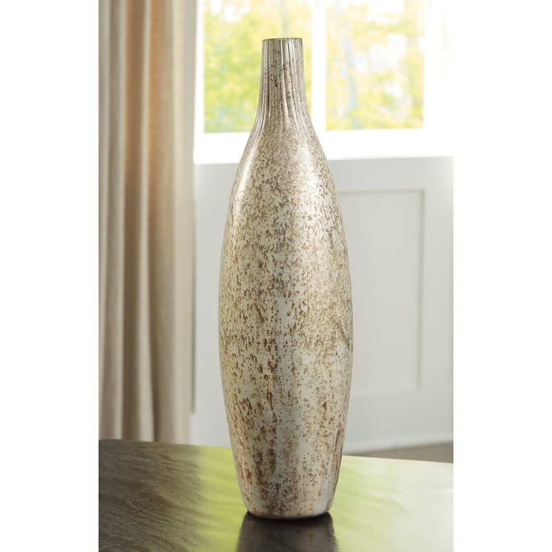 Signature Design by Ashley Plawite Antique Silver Vase