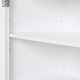 preview thumbnail 41 of 56, GDFStudio - Rowan Tall Freestanding Bathroom Storage Cabinet with Two-Sized Drawers and Adjustable Shelf