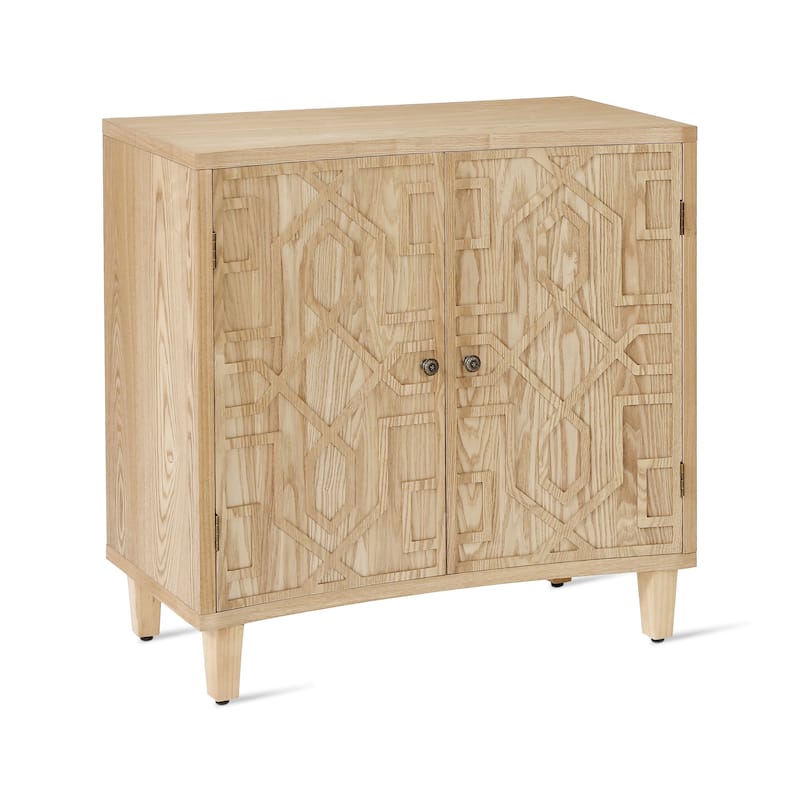 Christopher Knight Home - Rowan 2-Door Storage Accent Cabinet with Adjustable Shelves