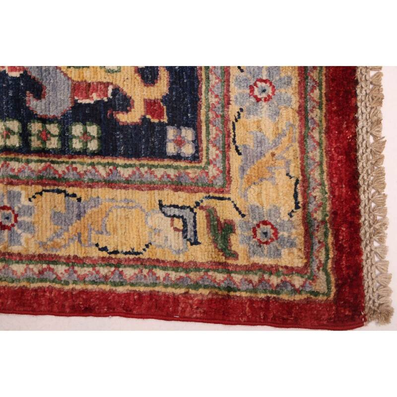 ECARPETGALLERY Hand-knotted Aryana Red Wool Rug - 9'1 x 11'11