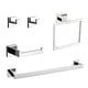 preview thumbnail 5 of 32, PROOX 5 Piece Bathroom Hardware Sets Chrome