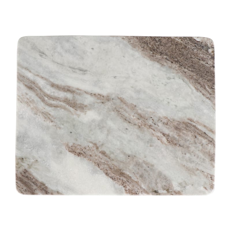 Marbelle - I-Beam Marble Side Table