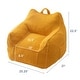 preview thumbnail 37 of 88, Children's Bean Bag Chair,Corduroy Bean Bag Sofa with Armrests