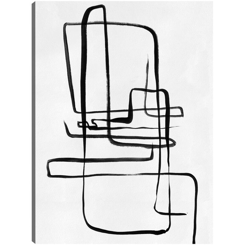 Scribbles II By Studio Arts Canvas Art Print