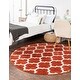 preview thumbnail 66 of 66, Contemporary Akiva Collection Area Rug 6' Round - Light Terracotta