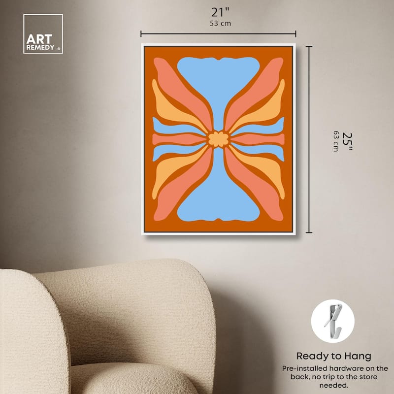 Conception de Fleurs Canvas by Art Remedy