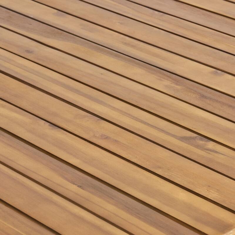 Outdoor 69" Solid Wood Dining Table