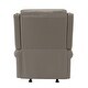 preview thumbnail 50 of 62, Ilario 32.67'' Wide Genuine Leather Manual Rocker Recliner, Set of 2