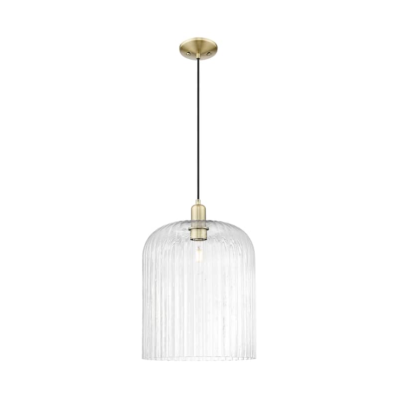 Innovations Lighting Downtown Urban - Bridal Veil - 1 Light 12" Cord Hung Mini Pendant