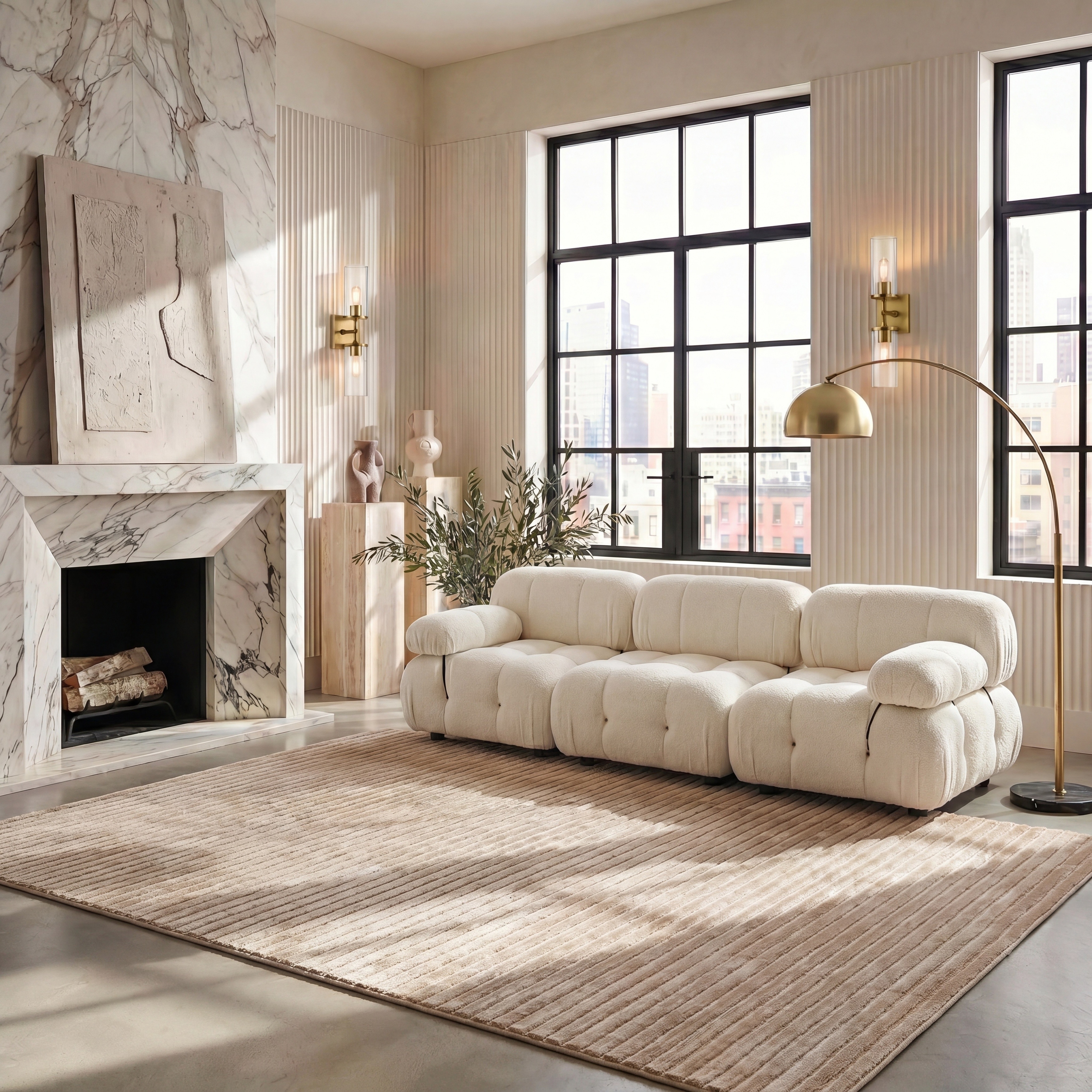 SAFAVIEH Selena Brunetta Modern Contemporary Rug
