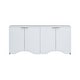 preview thumbnail 34 of 44, Hidden Shoe Cabinet Multi-Function Shoe Cabinet Vintage Shoe Cabinet with Adjustable Shelving and 4 Doors for Living Room