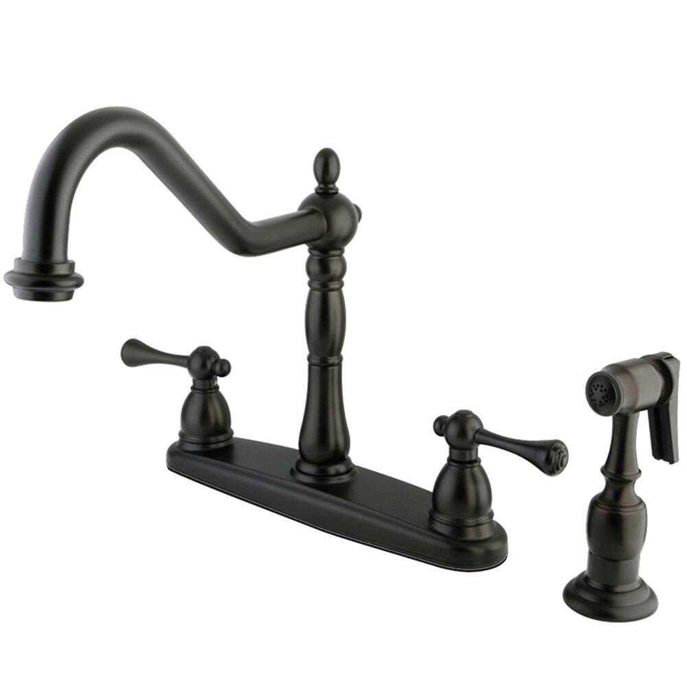 Kingston Brass English Vintage Centerset Kitchen Faucet