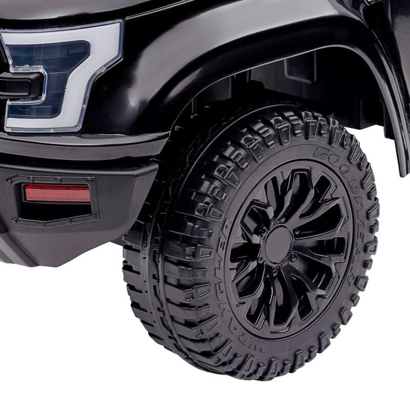 Kids Push Ride-On Car with Working PA System & Horn, Police Truck Style with Under-Seat Storage, 18 Months to 5 Years