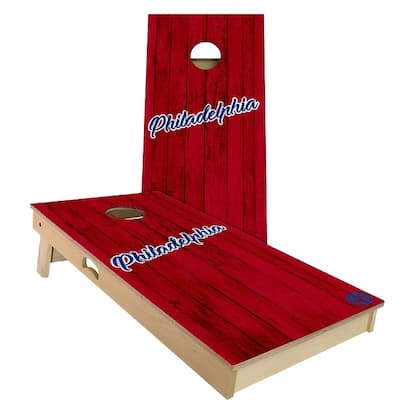 Philadelphia Vintage Baseball Outdoor Cornhole Board Set