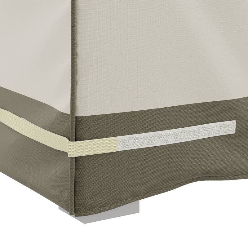 Corvus Sirio Multi-Purpose Velcro Cover for Outdoor Club Chair – for Chairs up to 40.9" W - 40.94" x 34.65"